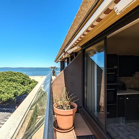 Grand Avec Terrasse, Clim, Wifi Et Parking A - Fr-1-420-144 * Аркашон